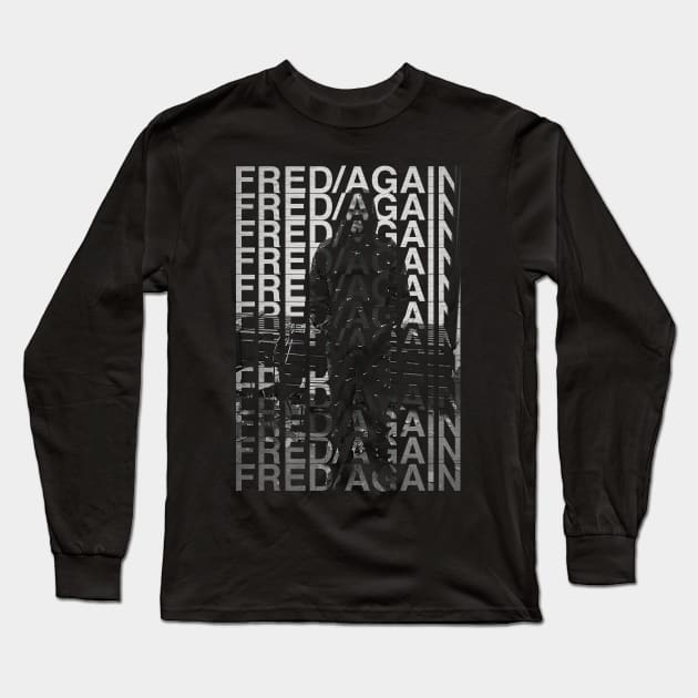 Fred again figure Long Sleeve T-Shirt by uppermosteN